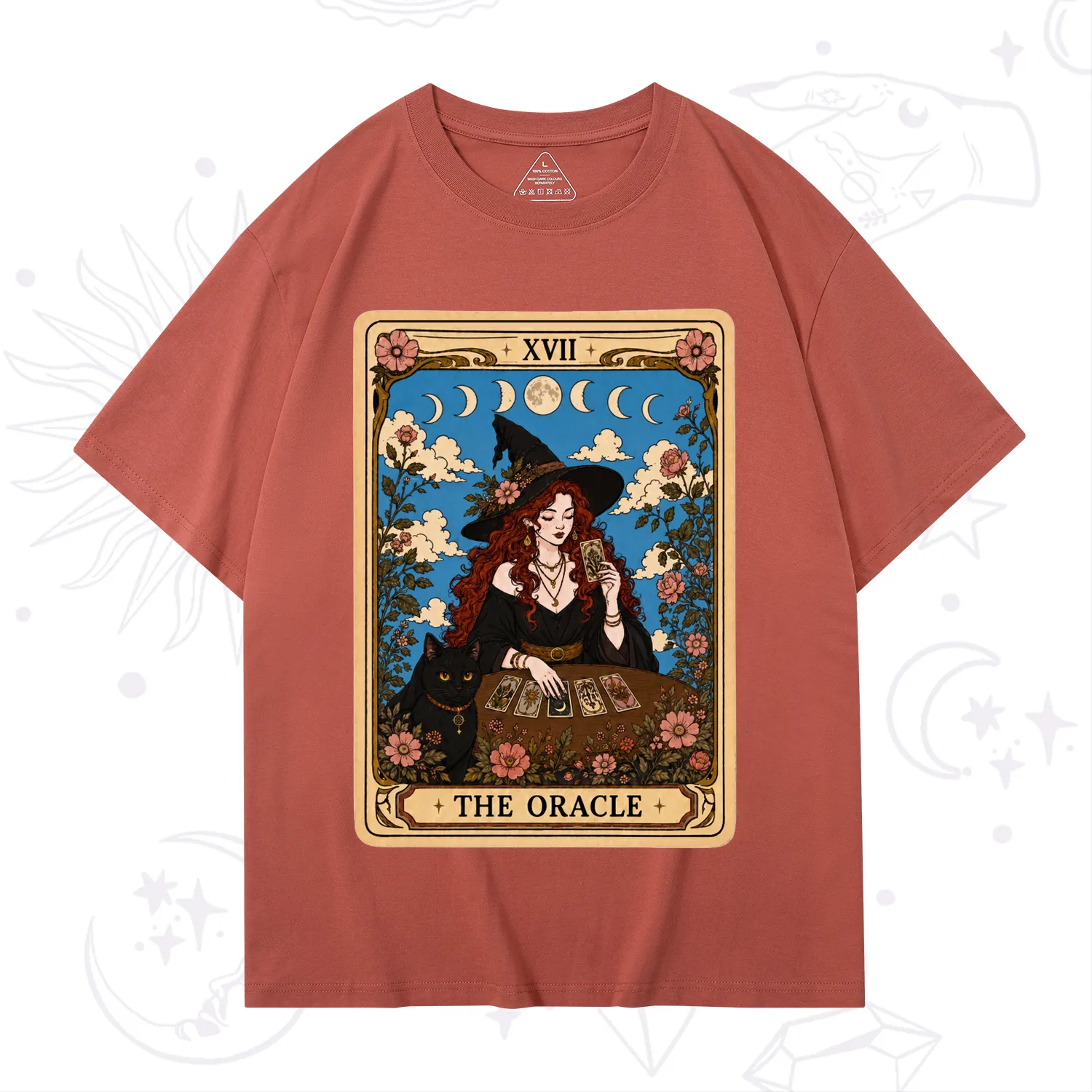 Purplehecate The Oracle Witch Tarot T-Shirt