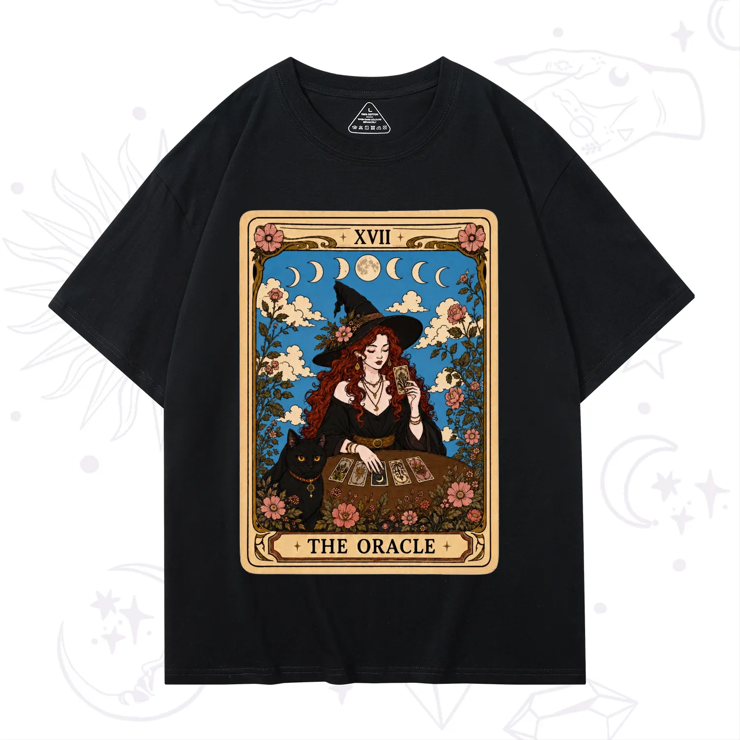 Purplehecate The Oracle Witch Tarot T-Shirt