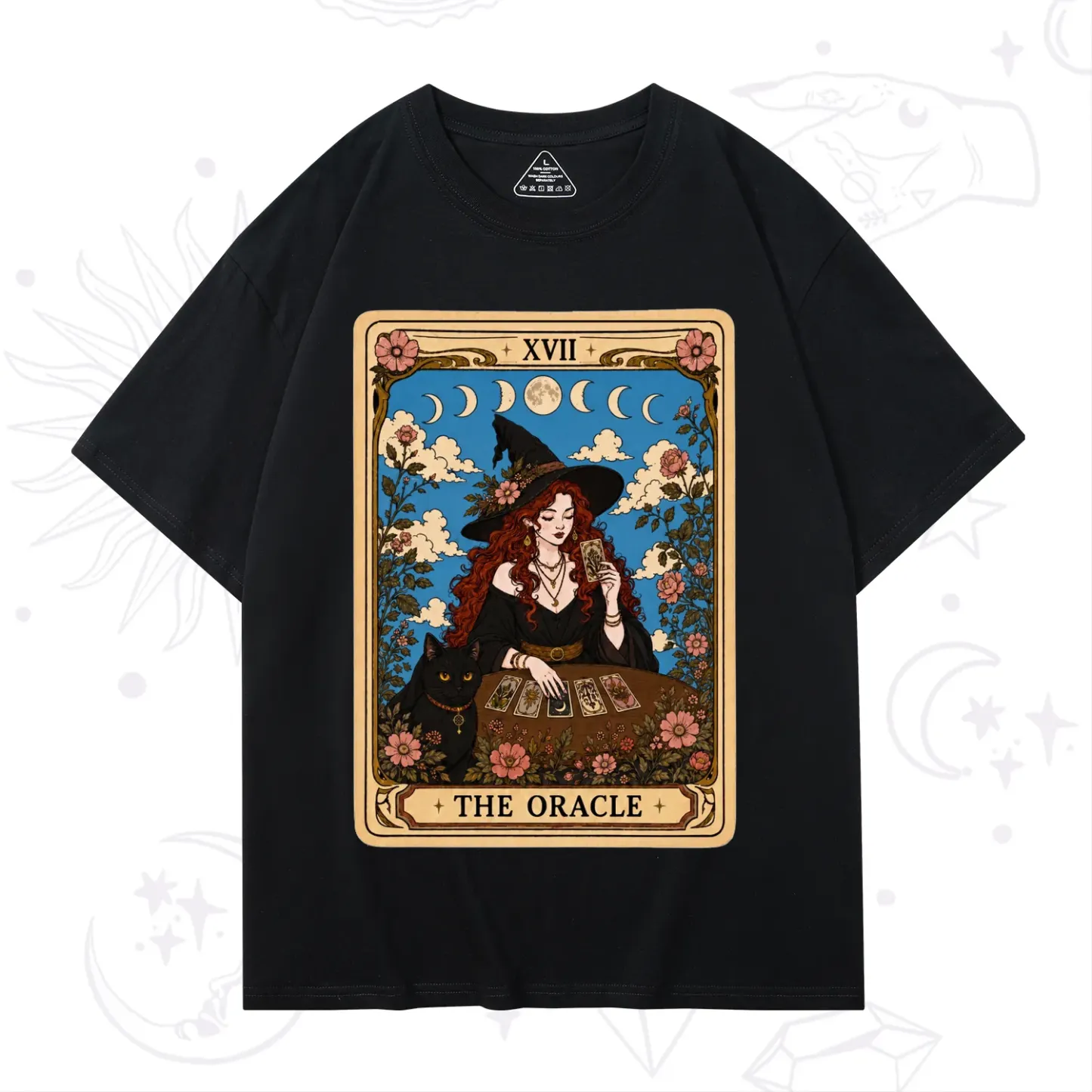 Purplehecate The Oracle Witch Tarot T-Shirt