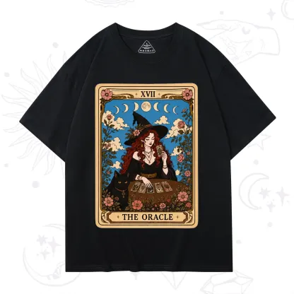 Purplehecate The Oracle Witch Tarot T-Shirt
