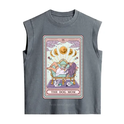 [Copy]Purplehecate Queen of Hearts Vintage Washed Tank
