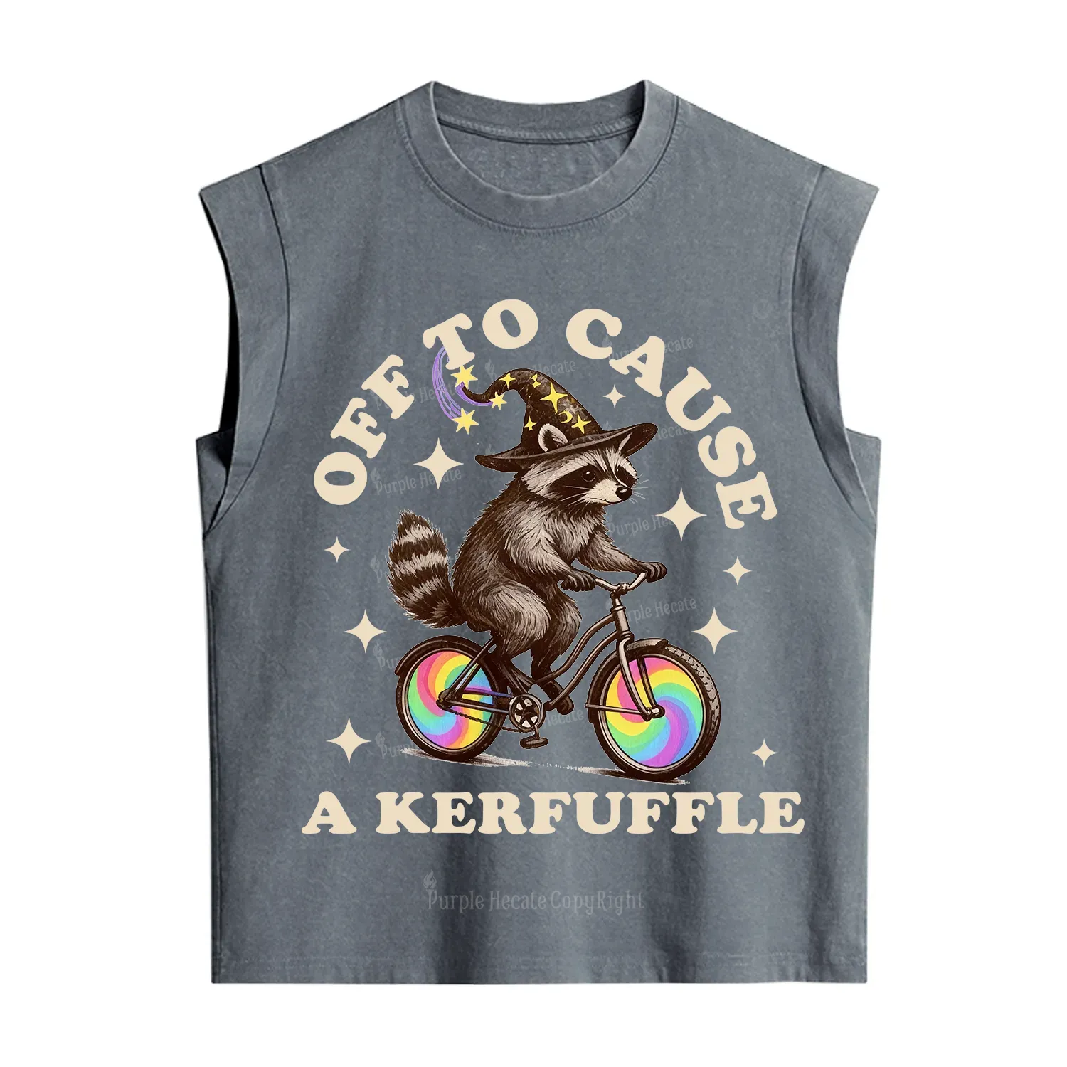 Purplehecate Off To Cause A Kerfuffle Vintage Washed Tank