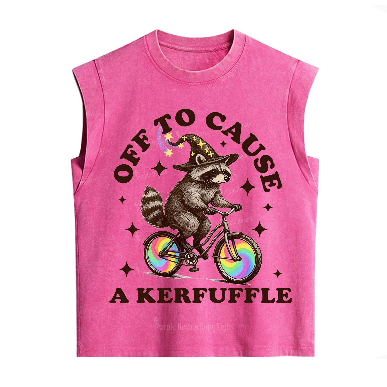 Purplehecate Off To Cause A Kerfuffle Vintage Washed Tank