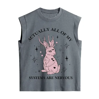 Purplehecate There It Goes My Last Flying F*ck Vintage Washed Tank