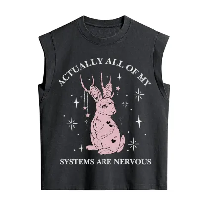 Purplehecate There It Goes My Last Flying F*ck Vintage Washed Tank