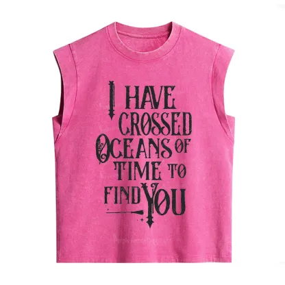 Purplehecate Across Oceans of Time I Found You Vintage Washed Tank