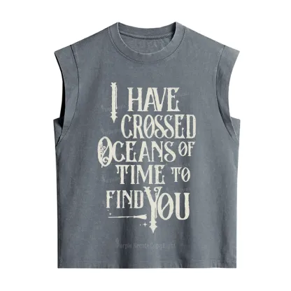 Purplehecate Across Oceans of Time I Found You Vintage Washed Tank