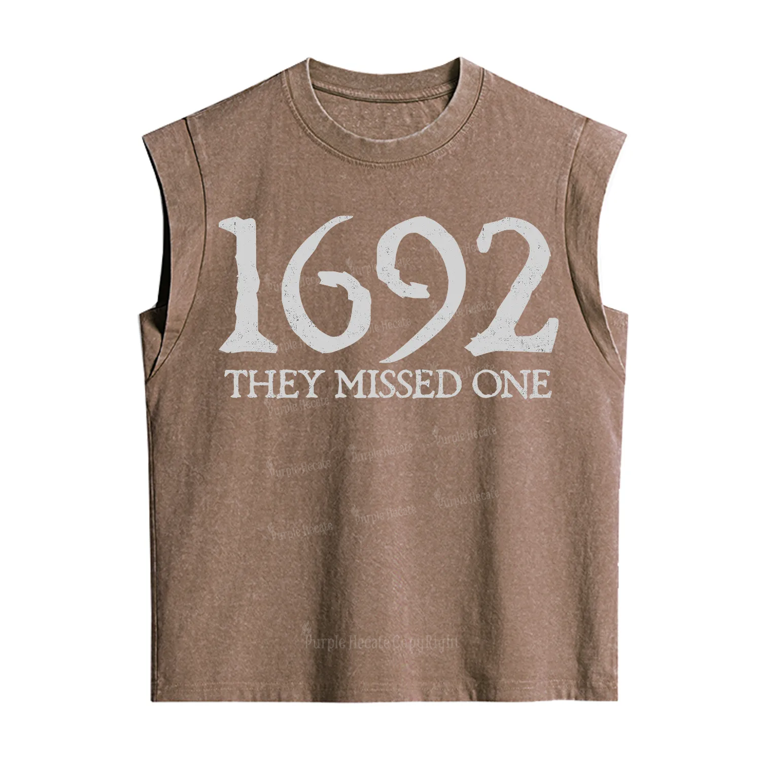 Purplehecate 1692 They Missed One Vintage Washed Tank