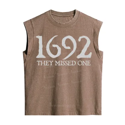 Purplehecate 1692 They Missed One Vintage Washed Tank