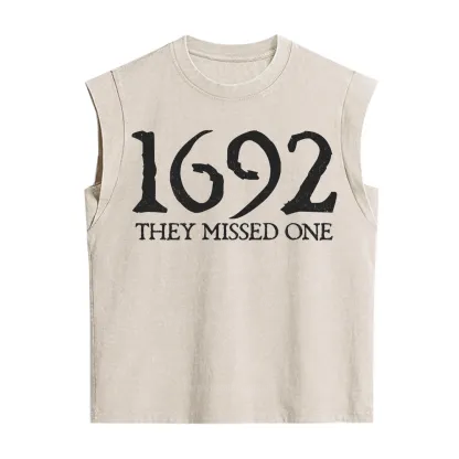 Purplehecate 1692 They Missed One Vintage Washed Tank