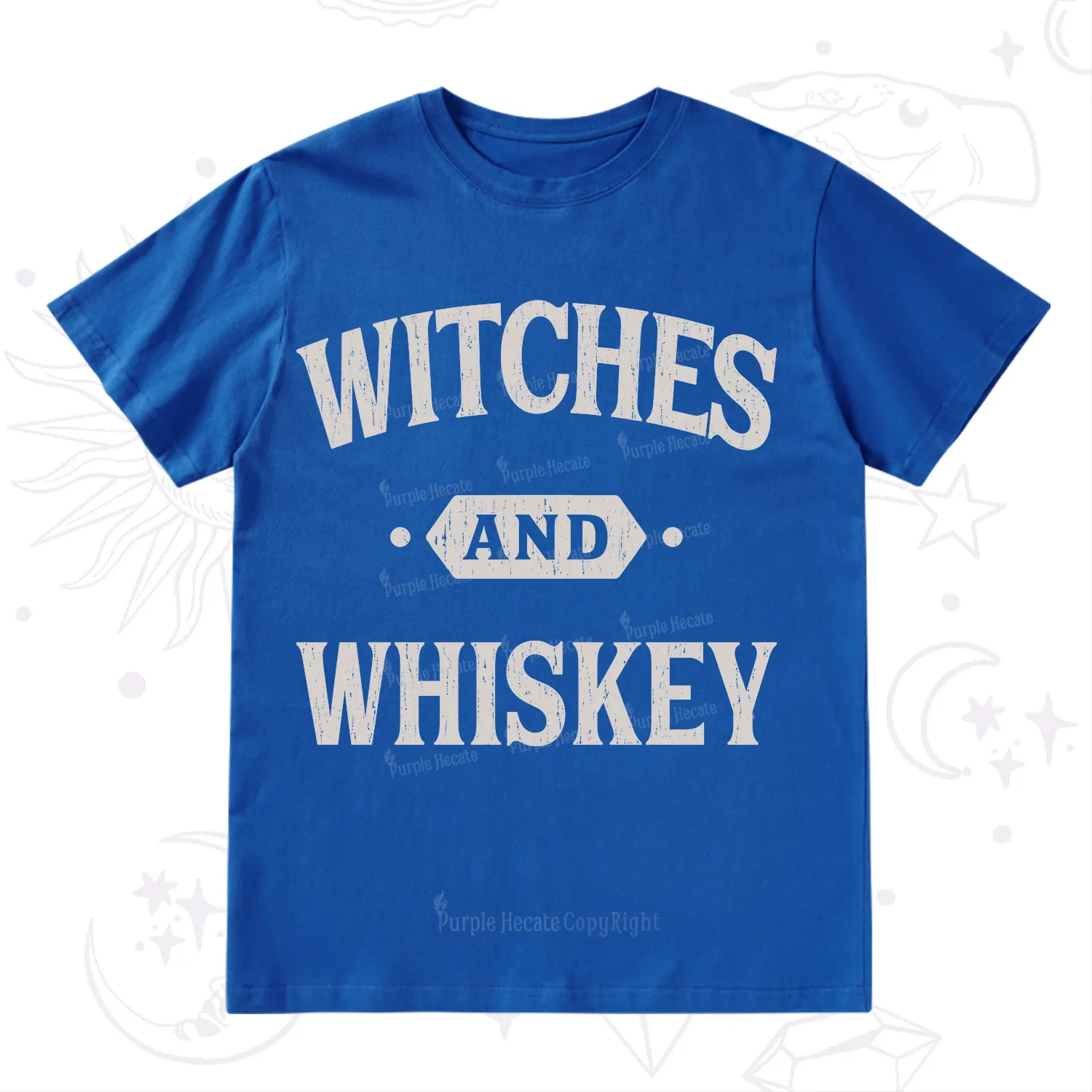 Purplehecate Witches and Whiskey T-Shirt