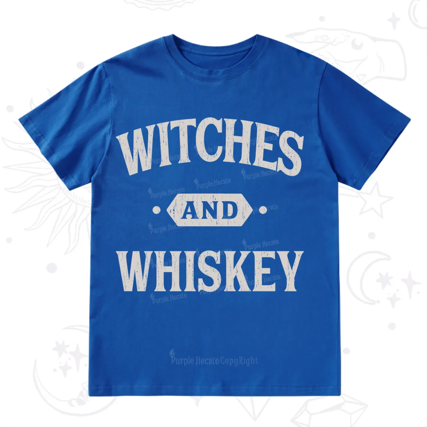 Purplehecate Witches and Whiskey T-Shirt