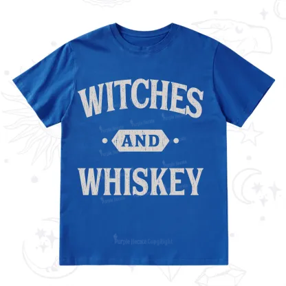Purplehecate Witches and Whiskey T-Shirt