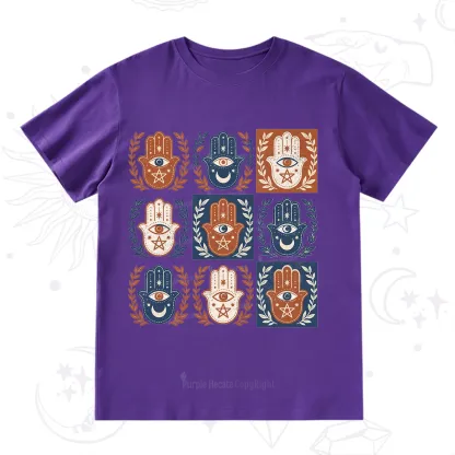 Purplehecate Hamsa Hand T-Shirt