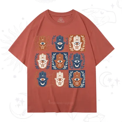 Purplehecate Hamsa Hand T-Shirt