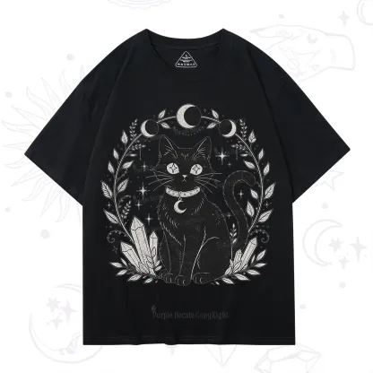 Purplehecate Mystical Cat T-Shirt