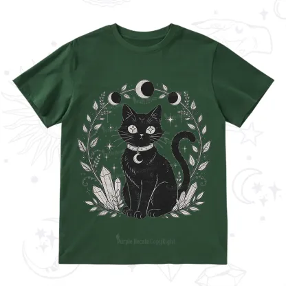 Purplehecate Mystical Cat T-Shirt