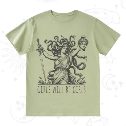 Purplehecate Girls Will Be Girls Medusa T-Shirt