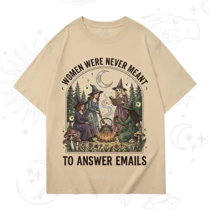 Purplehecate Women Were Never Meant to Answer Emails Witch T-Shirt