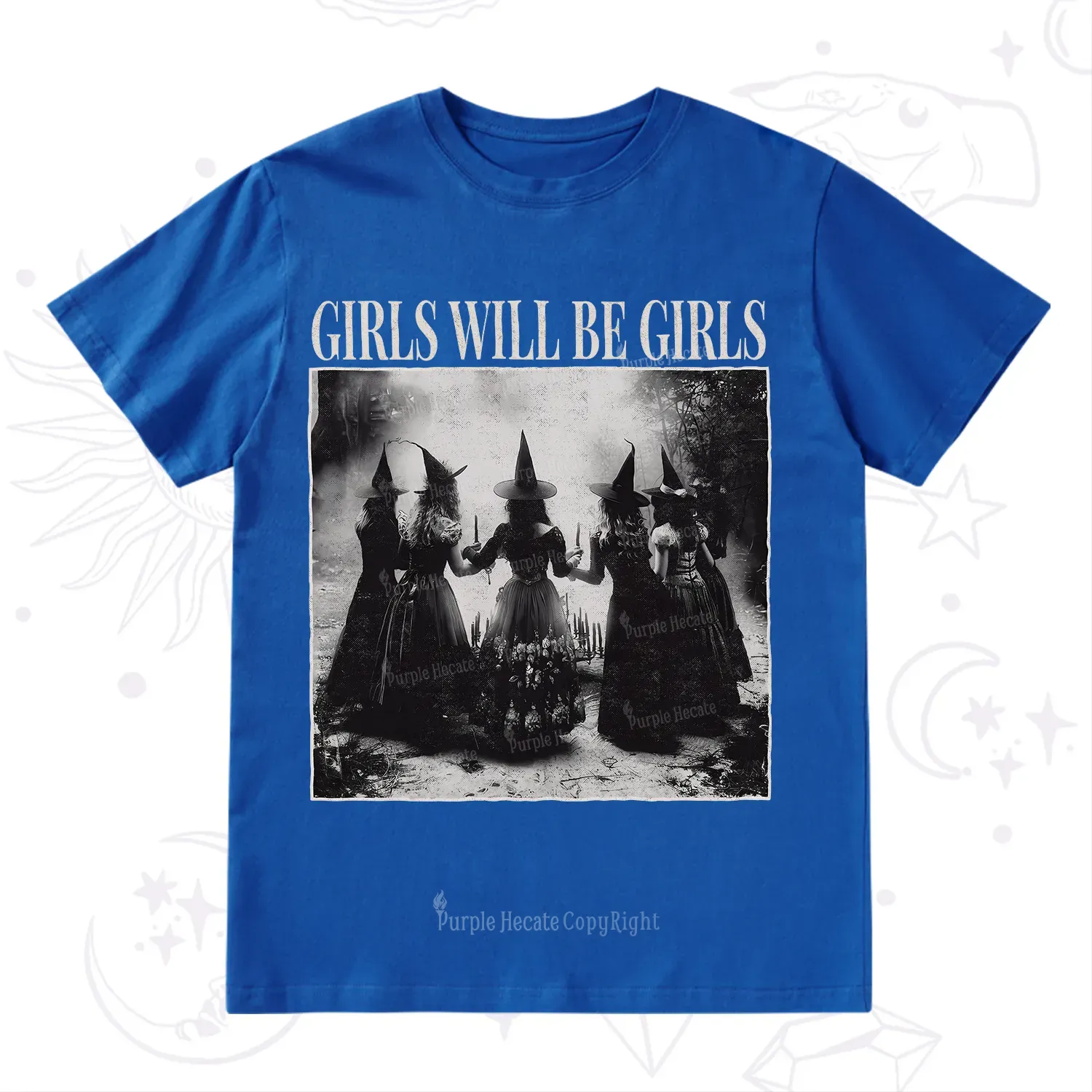 Purplehecate Girl Will Be Girl Witch T-Shirt