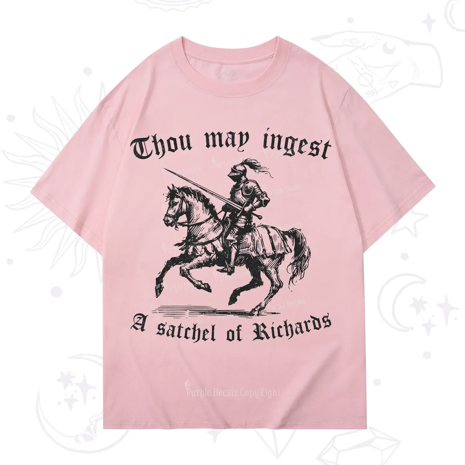 Purplehecate Thou May Ingest A Satchel of Richards T-Shirt