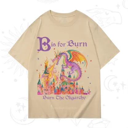 Purplehecate Burn The Oligarchy T-Shirt