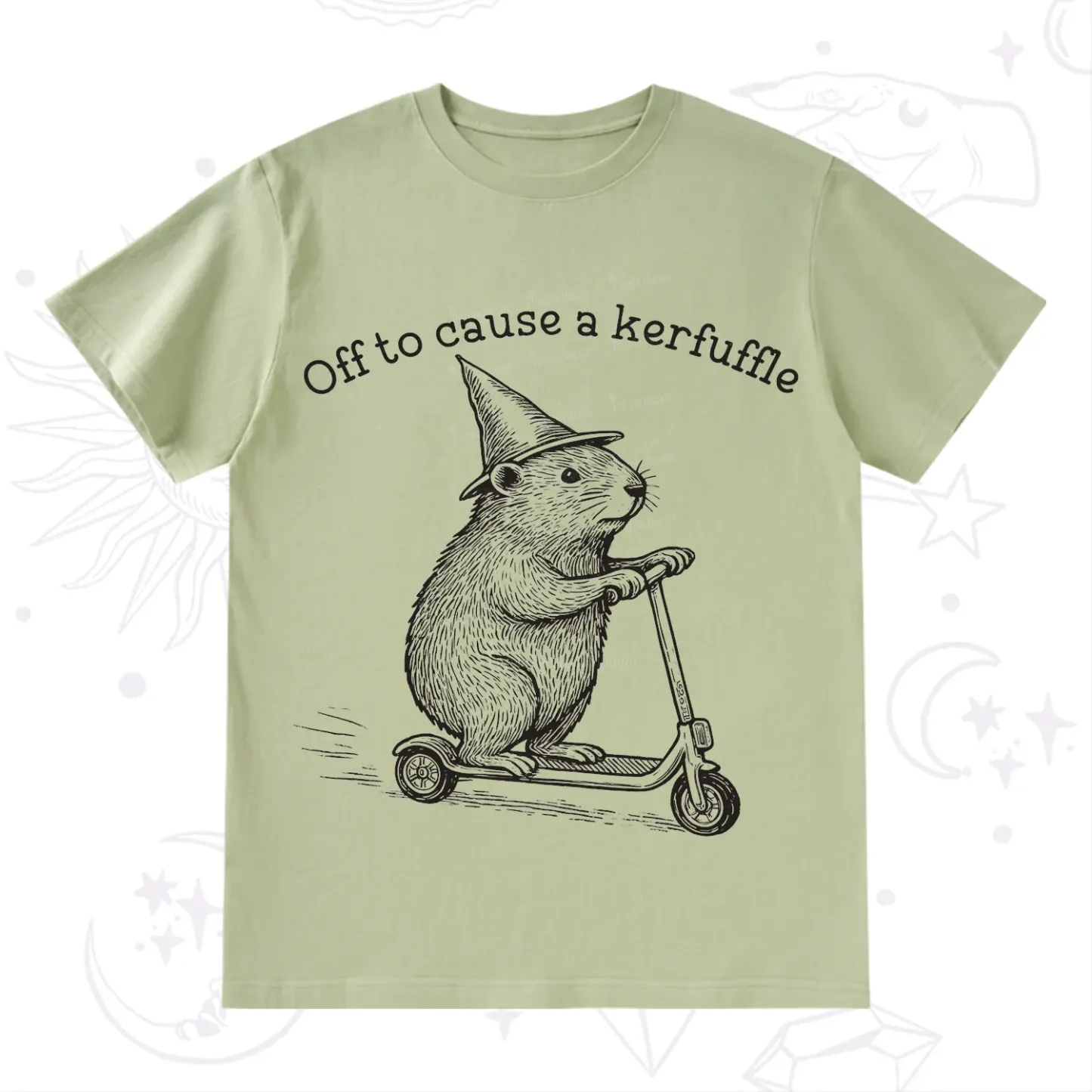 Purplehecate Off to Cause A Kerfuffle T-Shirt