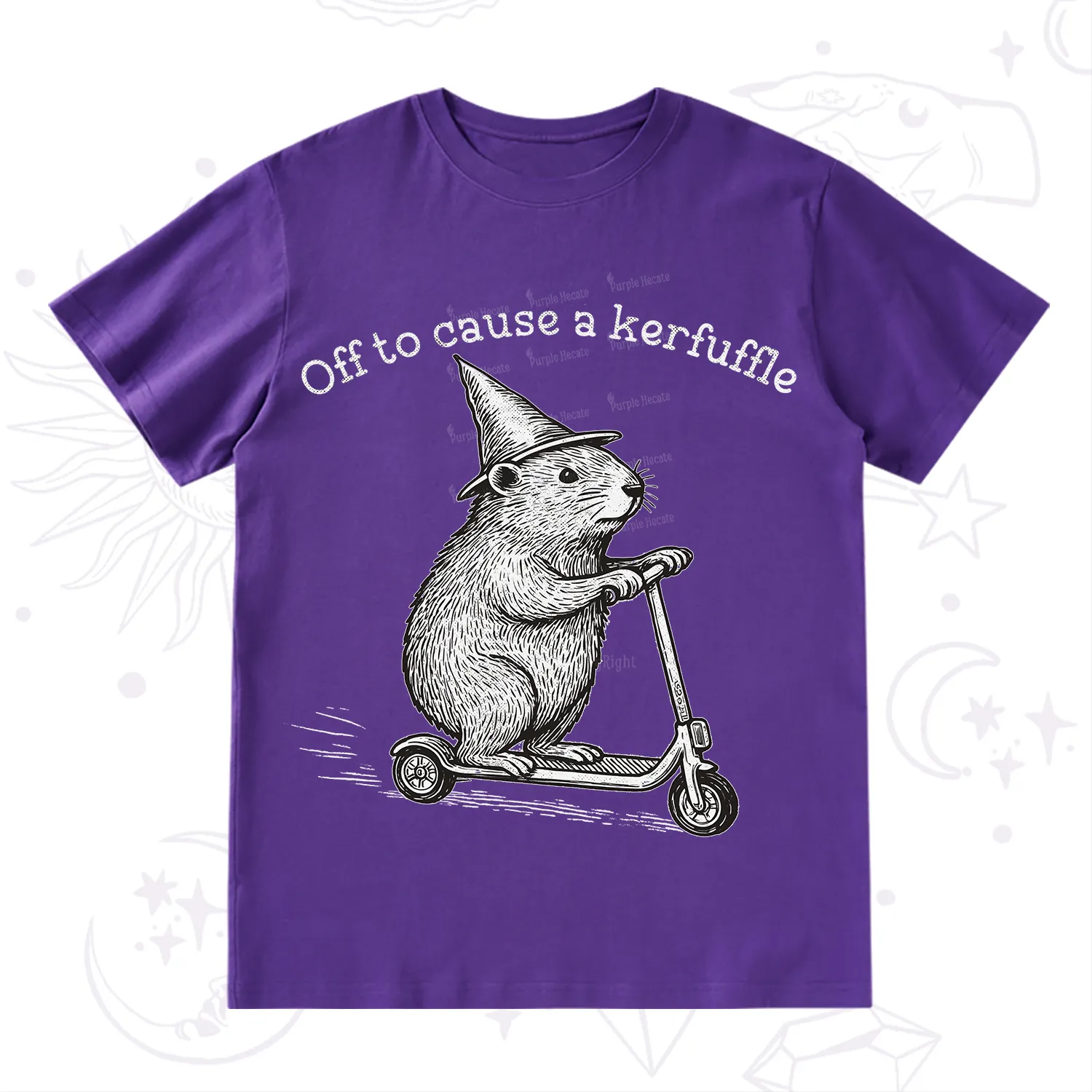 Purplehecate Off to Cause A Kerfuffle T-Shirt