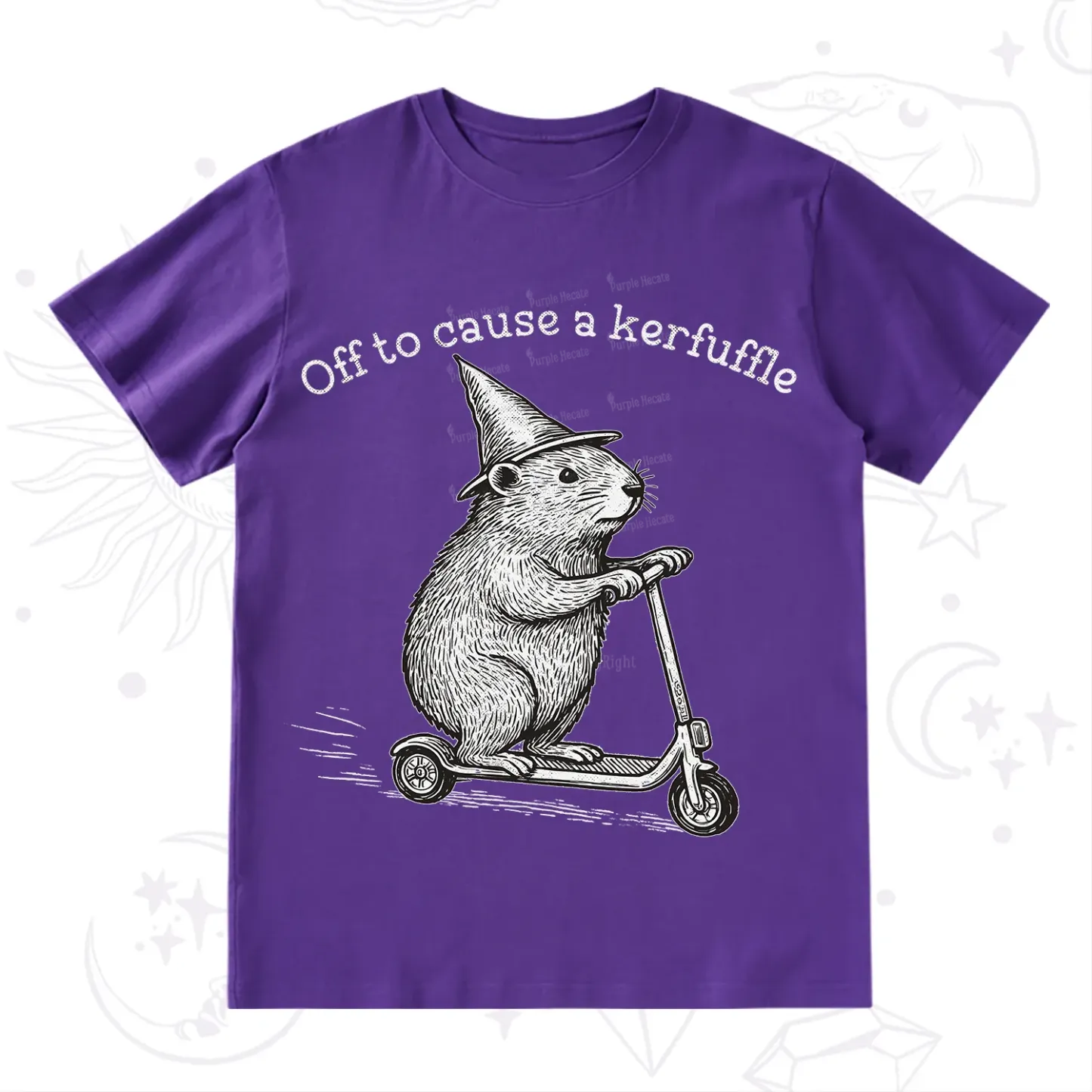 Purplehecate Off to Cause A Kerfuffle T-Shirt