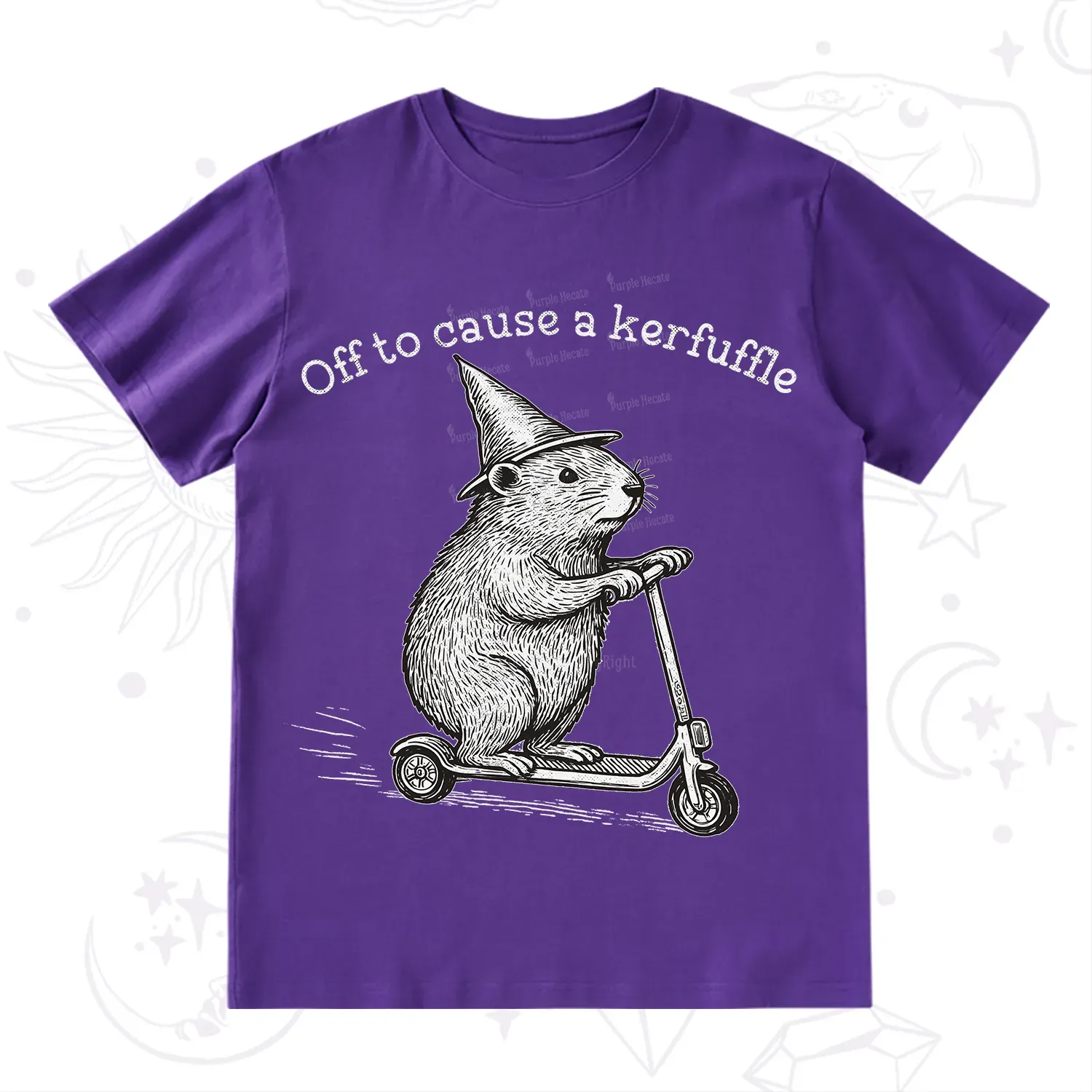 Purplehecate Off to Cause A Kerfuffle T-Shirt