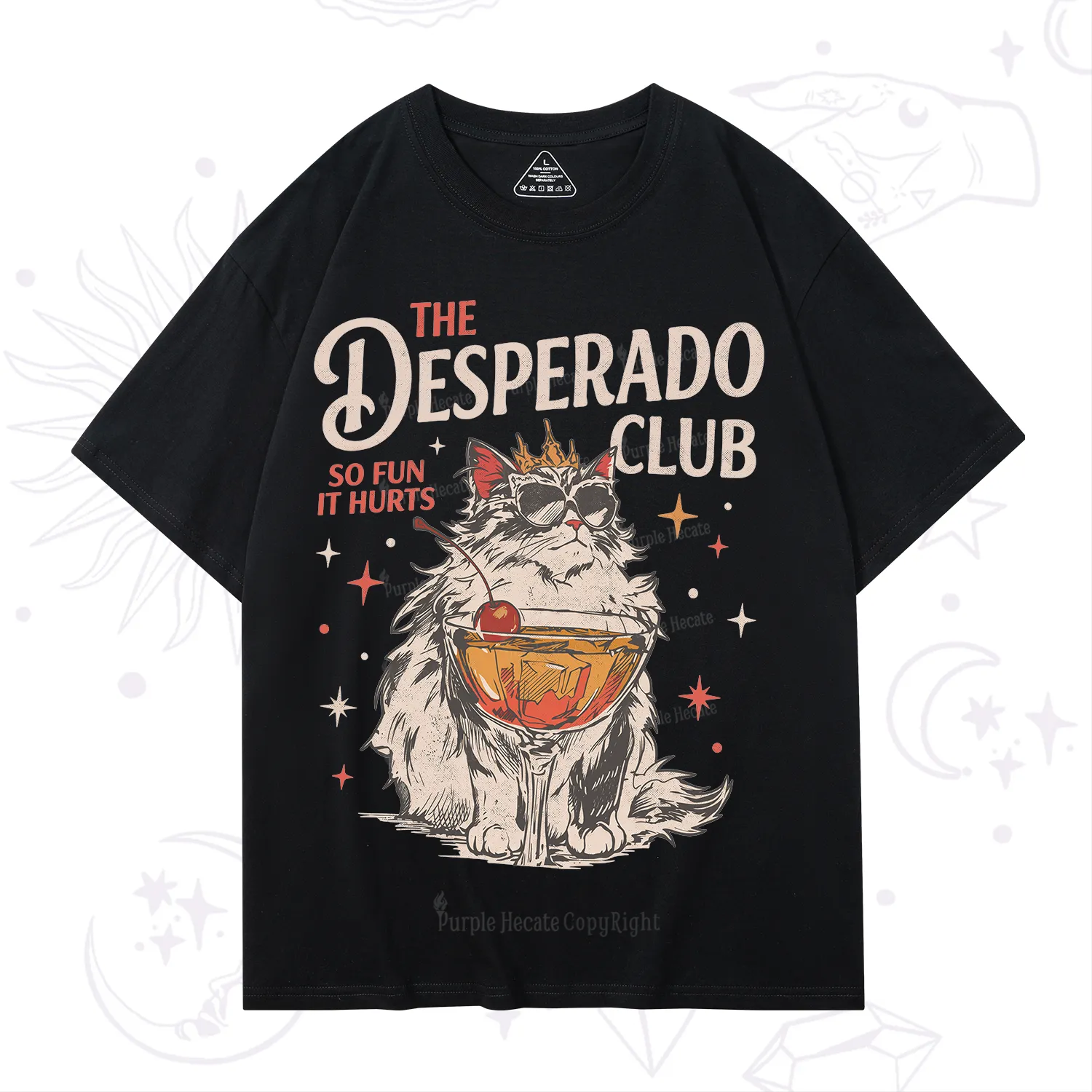 Purplehecate The Desperado Club Vintage Gang T-Shirt