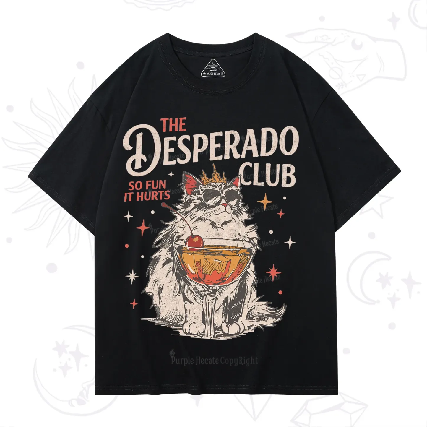 Purplehecate The Desperado Club Vintage Gang T-Shirt