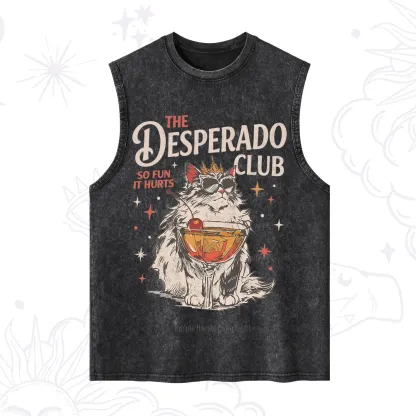 Purplehecate The Desperado Club Vintage Gang Washed Tank