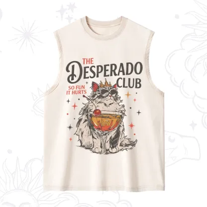 Purplehecate The Desperado Club Vintage Gang Washed Tank