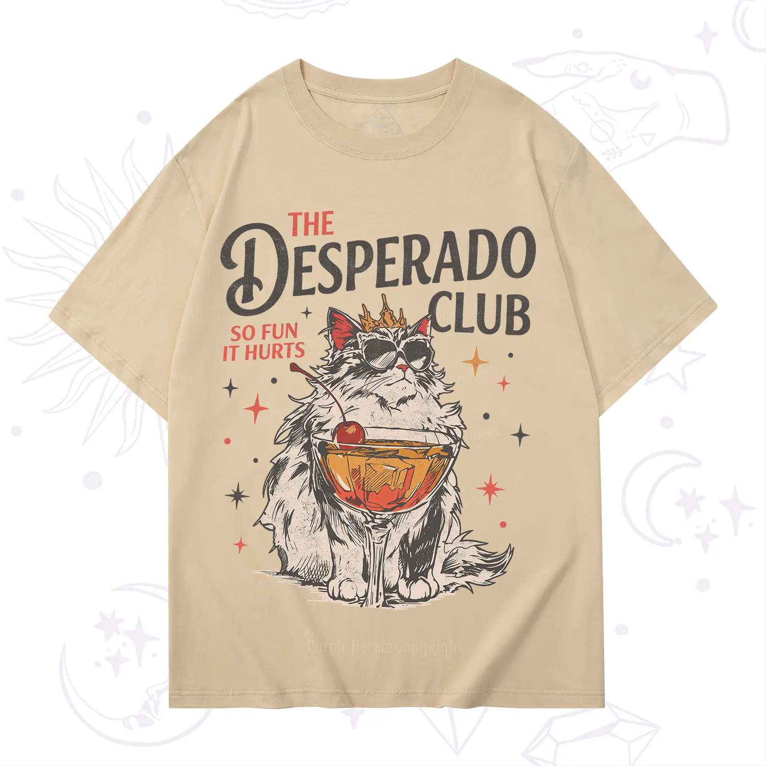Purplehecate The Desperado Club Vintage Gang T-Shirt