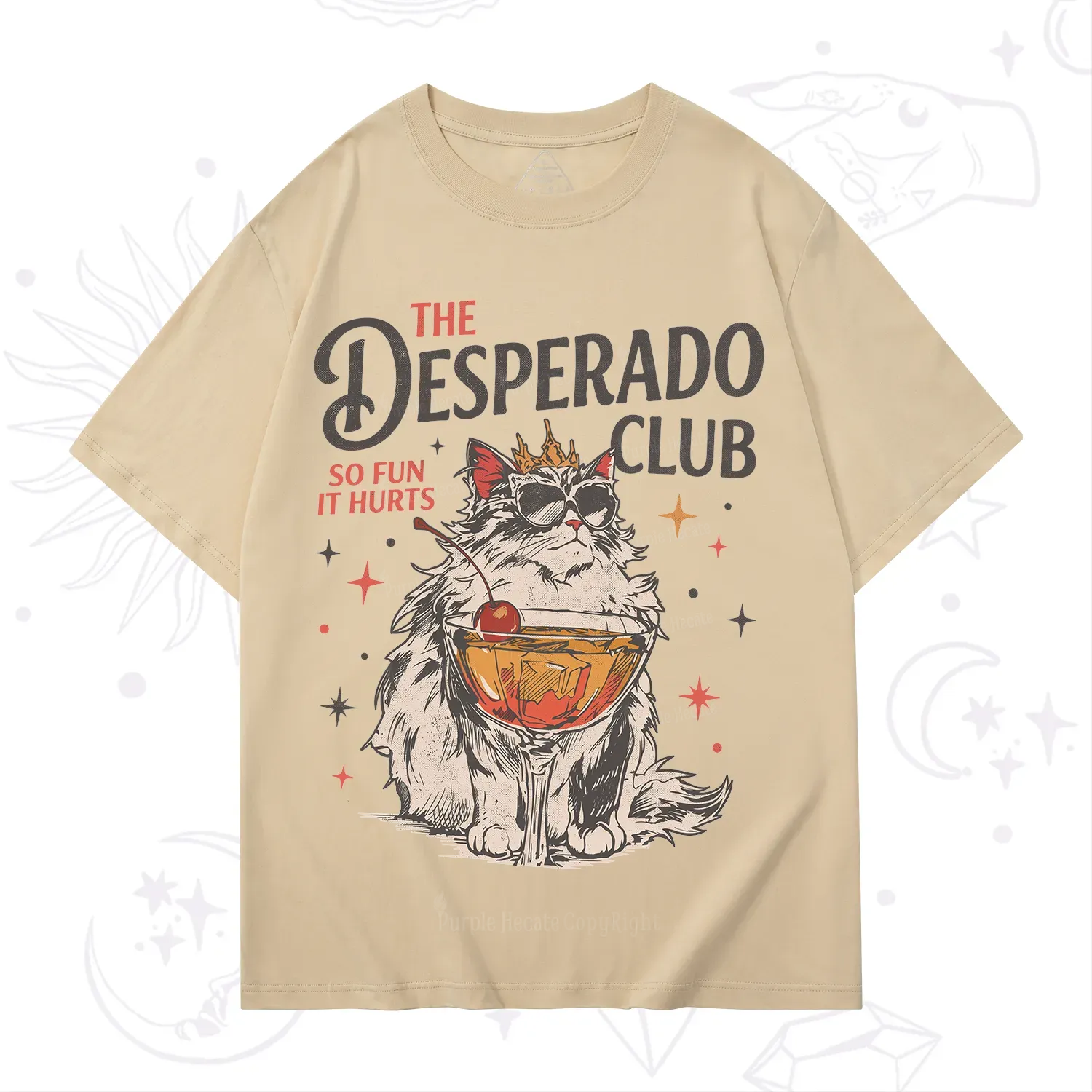 Purplehecate The Desperado Club Vintage Gang T-Shirt