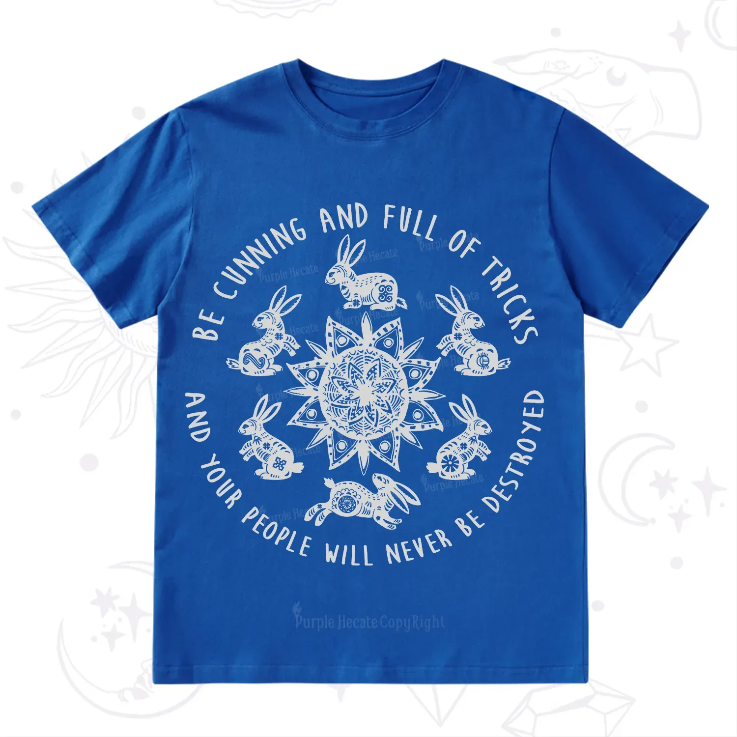 Purplehecate Cunning Rabbit Protection Spell T-Shirt