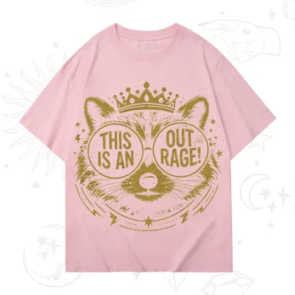 Purplehecate Royal Raccoon Rage T-Shirt