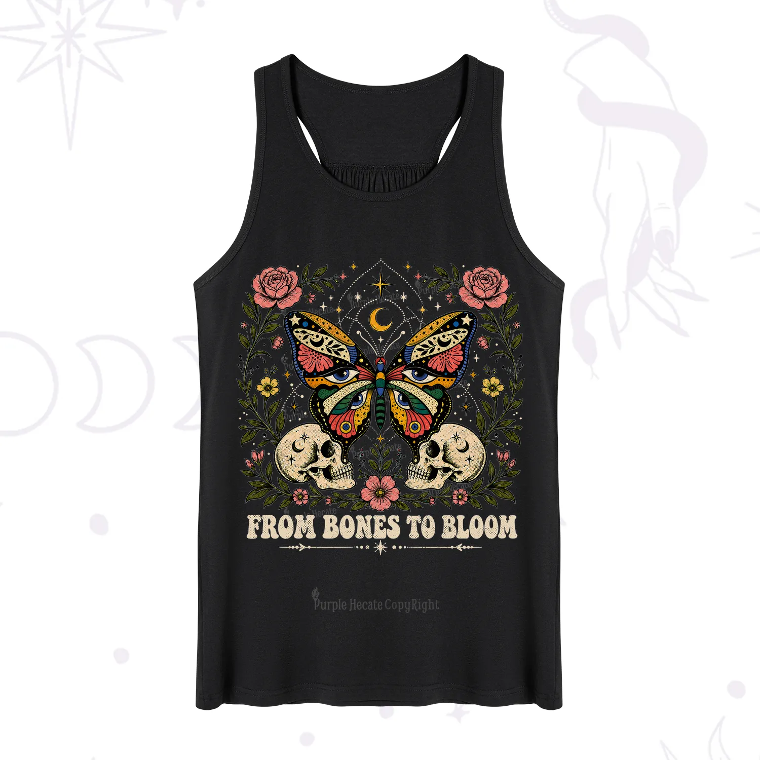 Purplehecate From Bones to Bloom Butterfly Tank