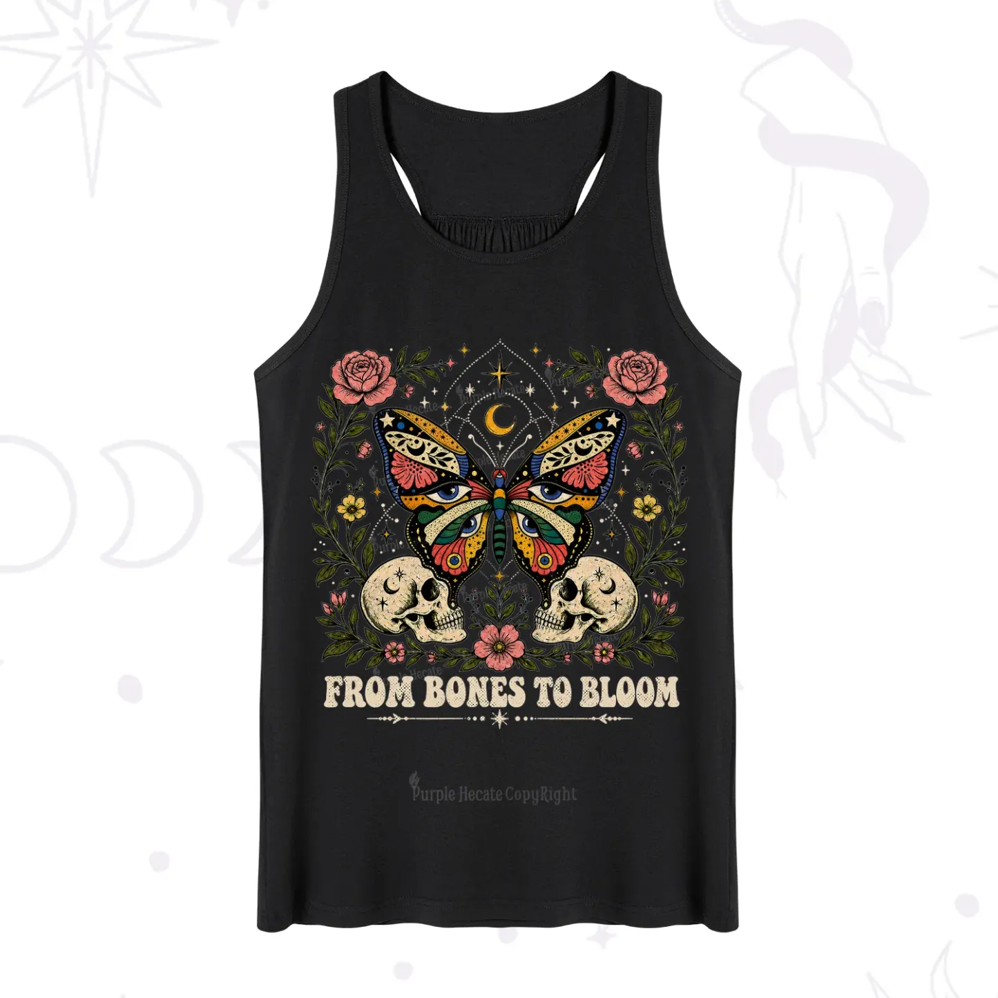 Purplehecate From Bones to Bloom Butterfly Tank