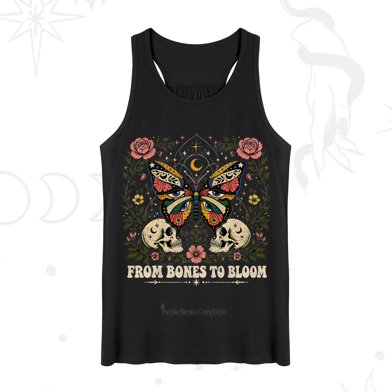 Purplehecate From Bones to Bloom Butterfly Tank