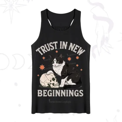 Purplehecate Trust In New Beginnings Cat Tank