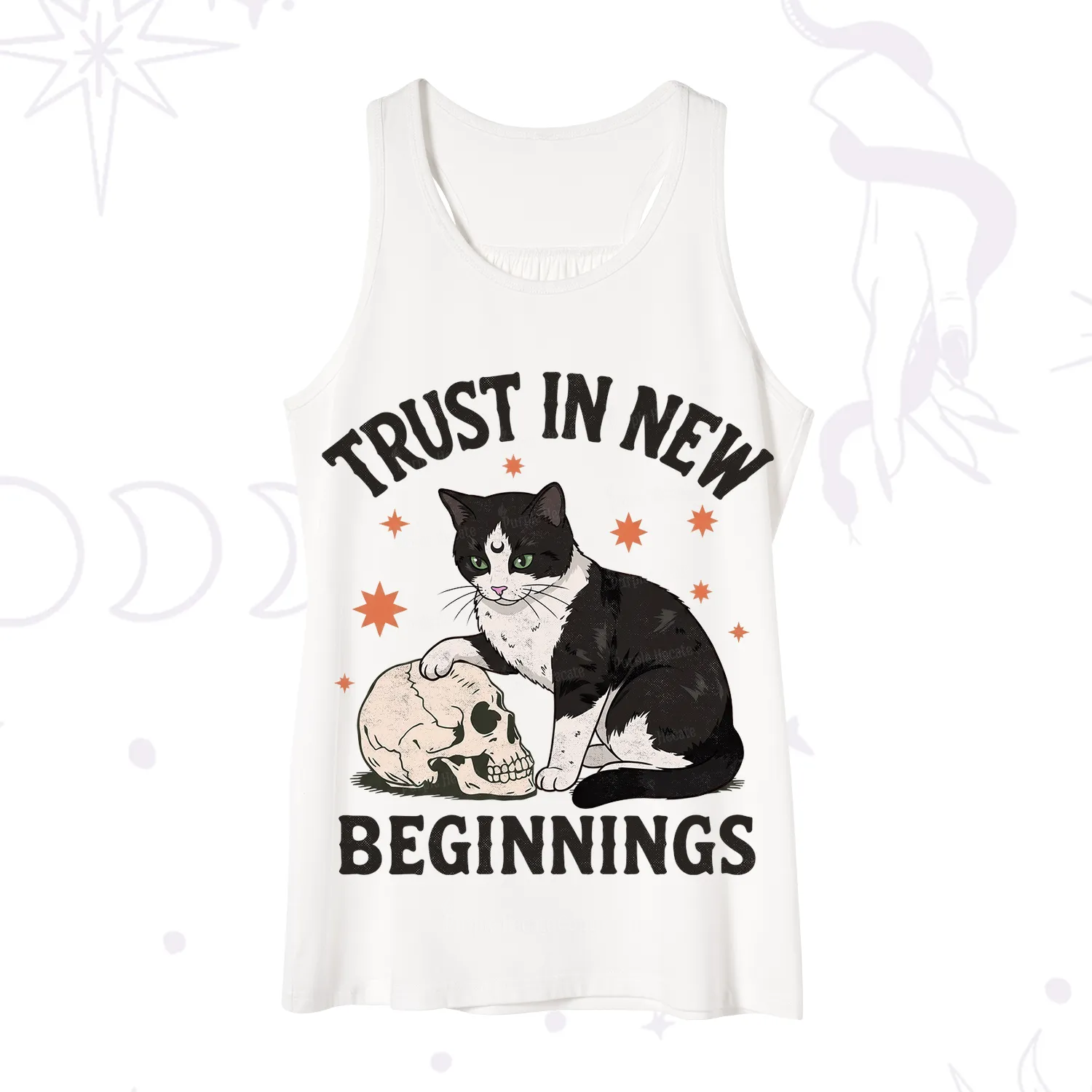 Purplehecate Trust In New Beginnings Cat Tank