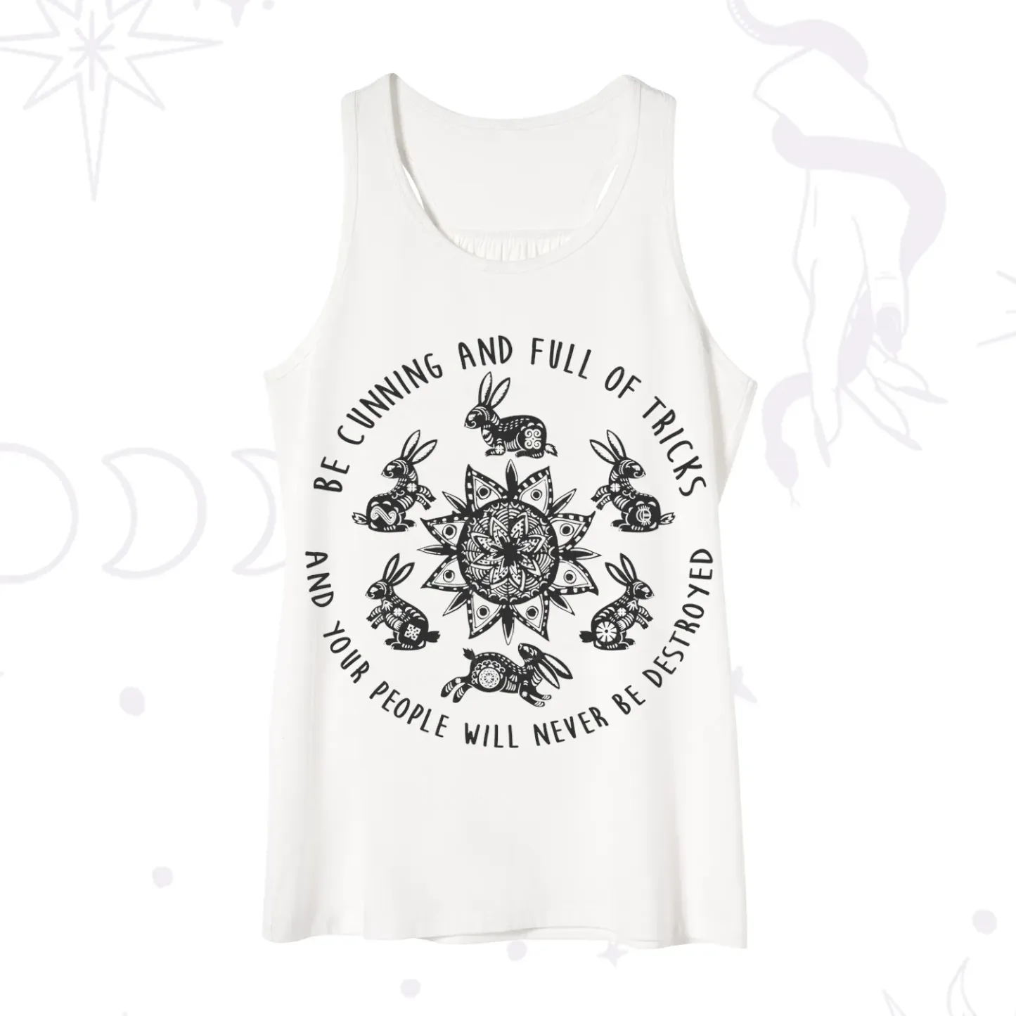 Purplehecate Cunning Rabbit Protection Spell Tank