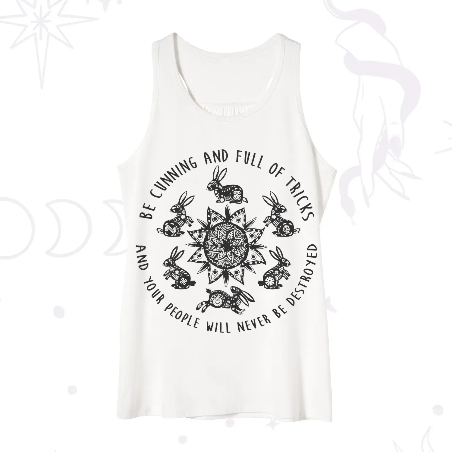 Purplehecate Cunning Rabbit Protection Spell Tank
