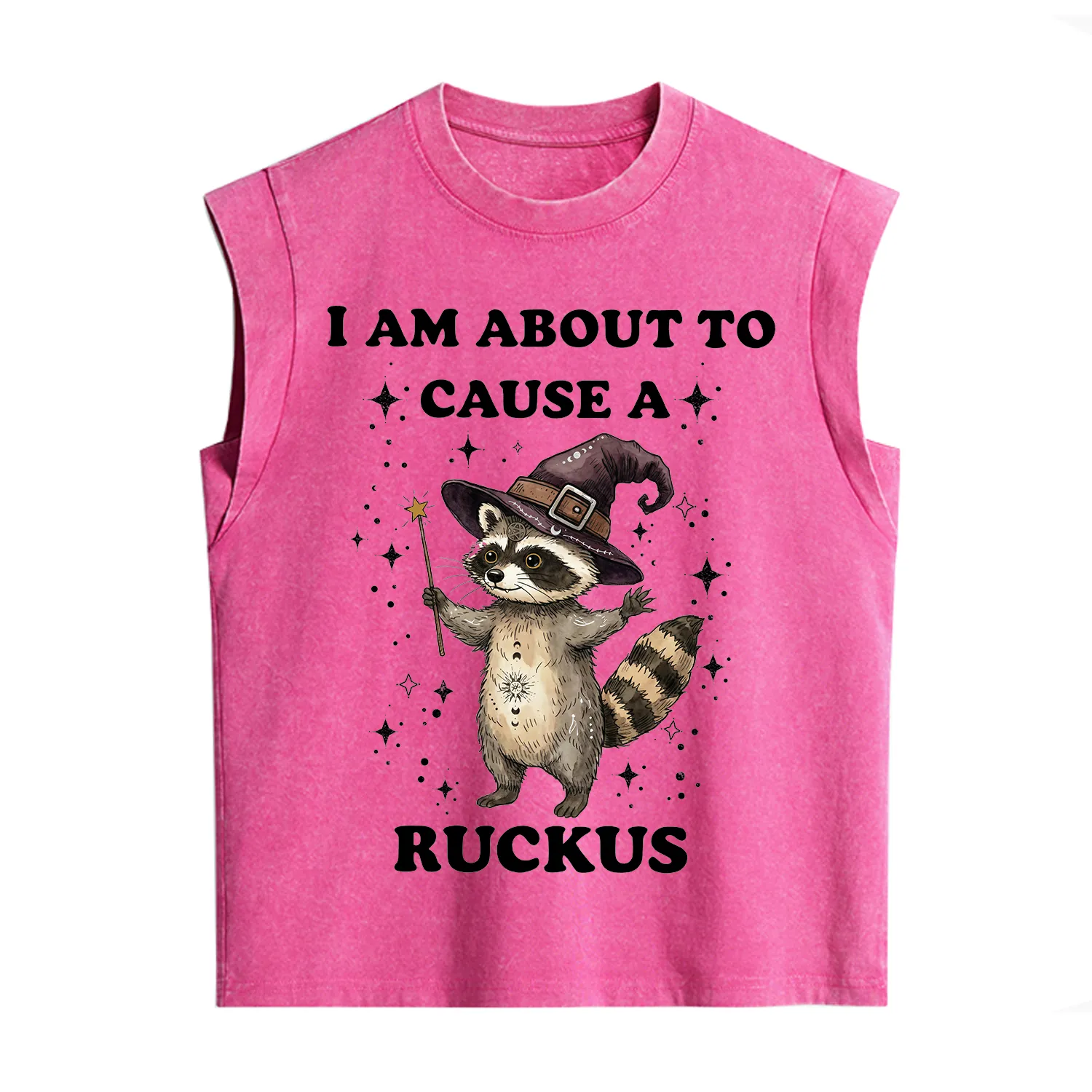 Purplehecate I Am About To Cause A Ruckus Vintage Washed Tank