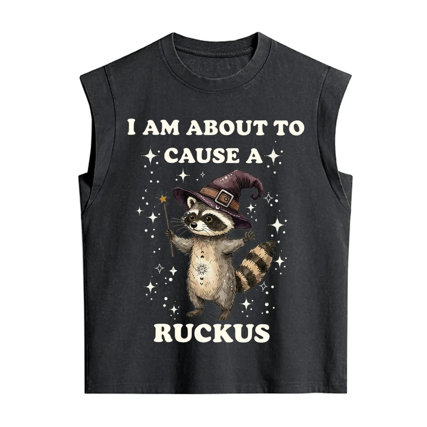 Purplehecate I Am About To Cause A Ruckus Vintage Washed Tank