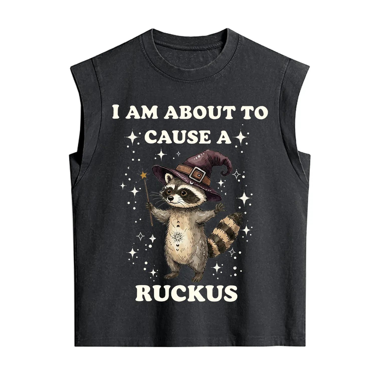 Purplehecate I Am About To Cause A Ruckus Vintage Washed Tank