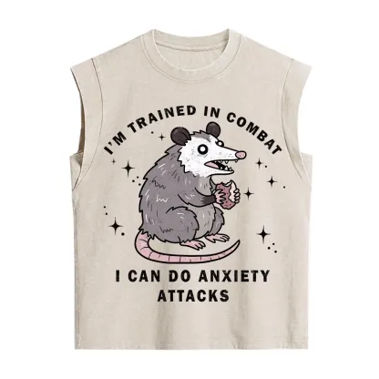 [Copy]Purplehecate The World Can Be Cruel So I Won't Be Vintage Washed Tank