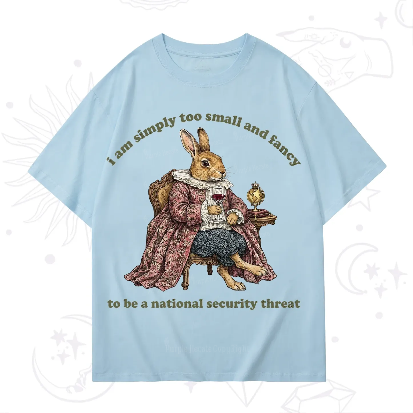 Purplehecate Too Small and Fancy T-Shirt